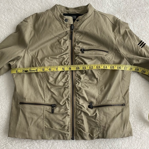 William Rast Target Ruched Utility Military Jacket - Picture 12 of 16